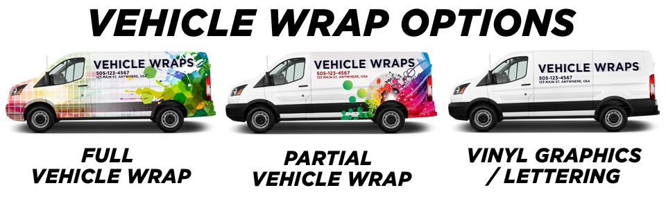 Lanham Vehicle Wraps vehicle wrap options